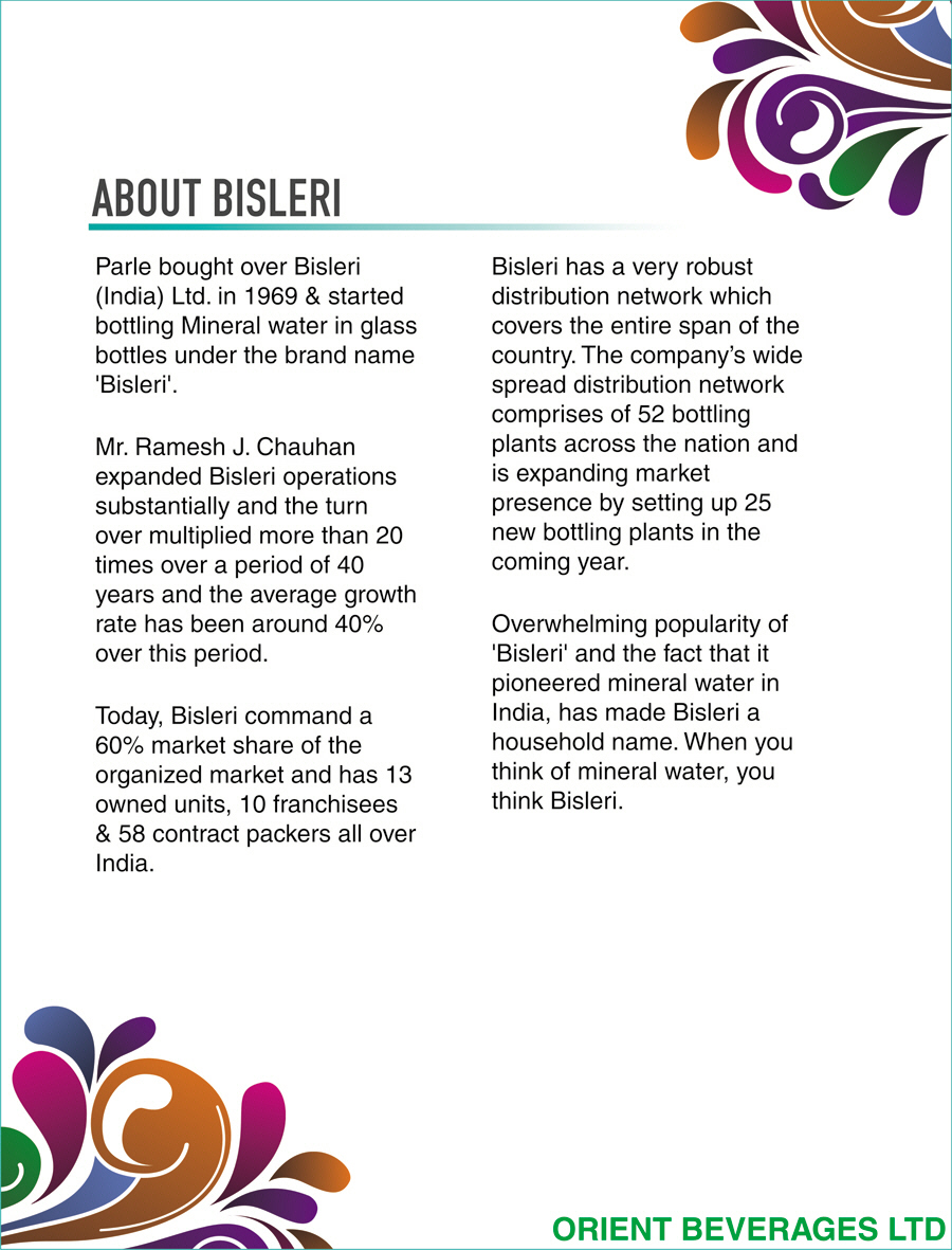 Orient Beverages Ltd.